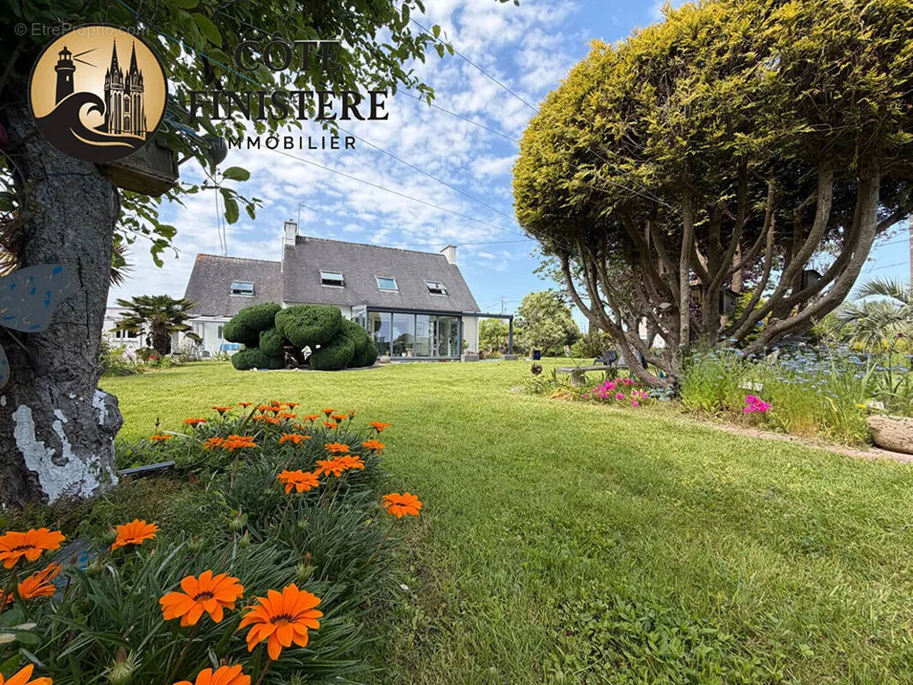 Jardin - Maison de Plain-Pied avec Jardin à LOCTUDY