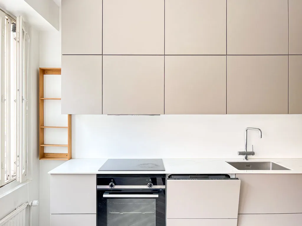 Cuisine - Apartment with Balcony in Helsinki Centre