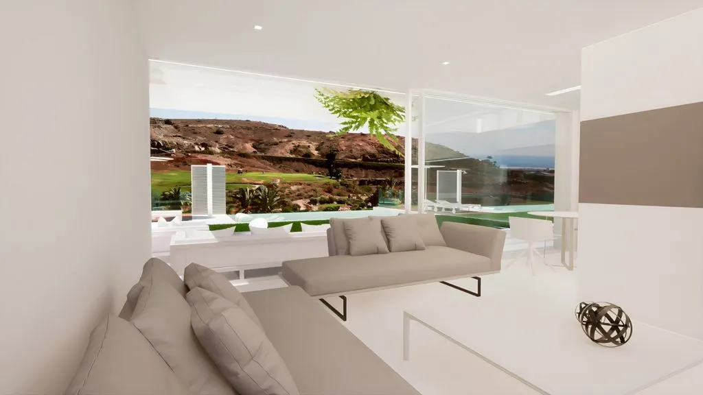Soggiorno - Luxury Villa with Private Pool in Salobre Golf