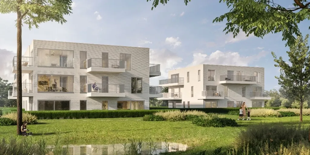 Apartment with Park View in Evergem