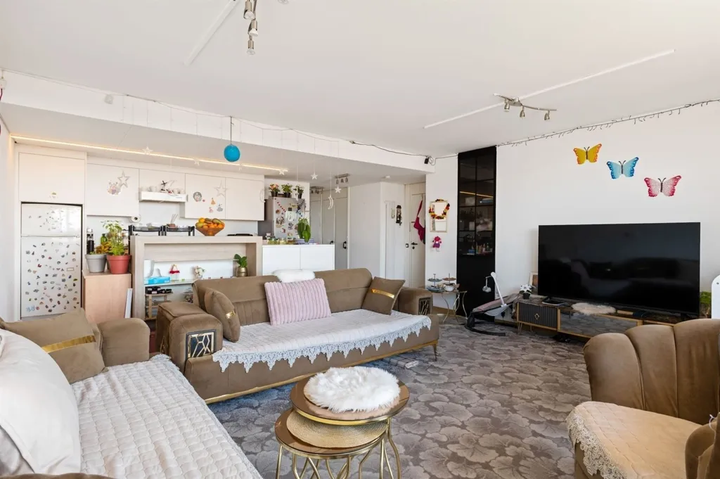 Séjour - Appartement Lumineux avec Parking à Sint-Niklaas