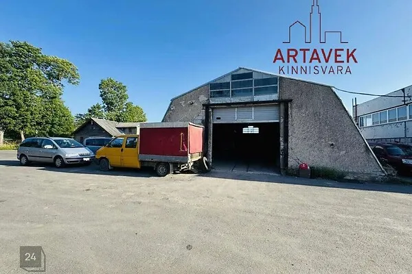 Garaaž - Ärihoone asukohas Kohtla-Järve