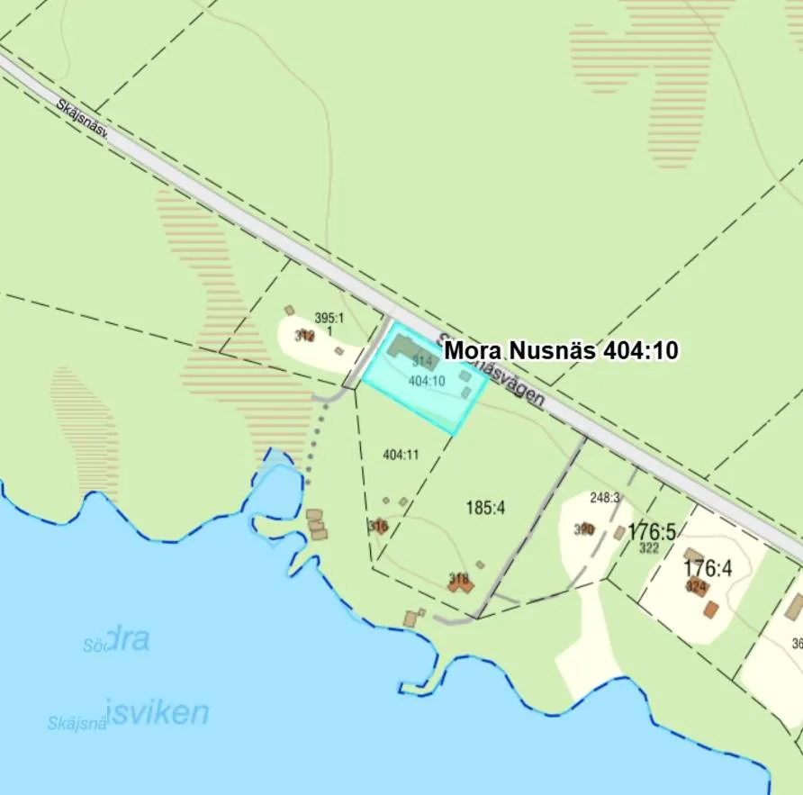 4-toaline maja asukohas Mora kommun