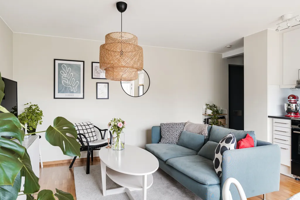 Elutuba - Modern Apartment with South Balcony in Fredslyckan
