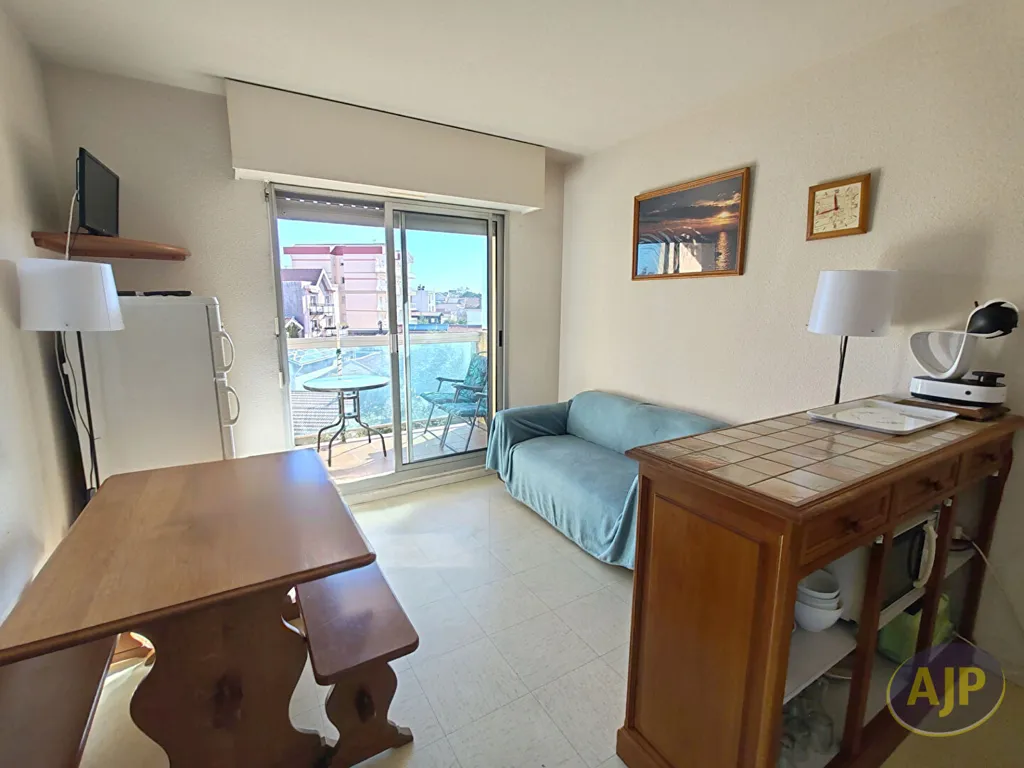 Séjour - Appartement avec balcon vue mer à Arcachon