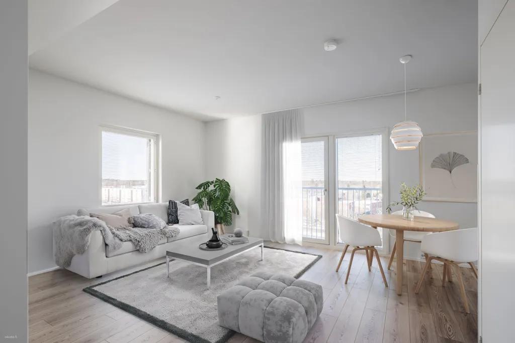 Elutuba - Modern Flat with Walk-in Wardrobe in Malmi