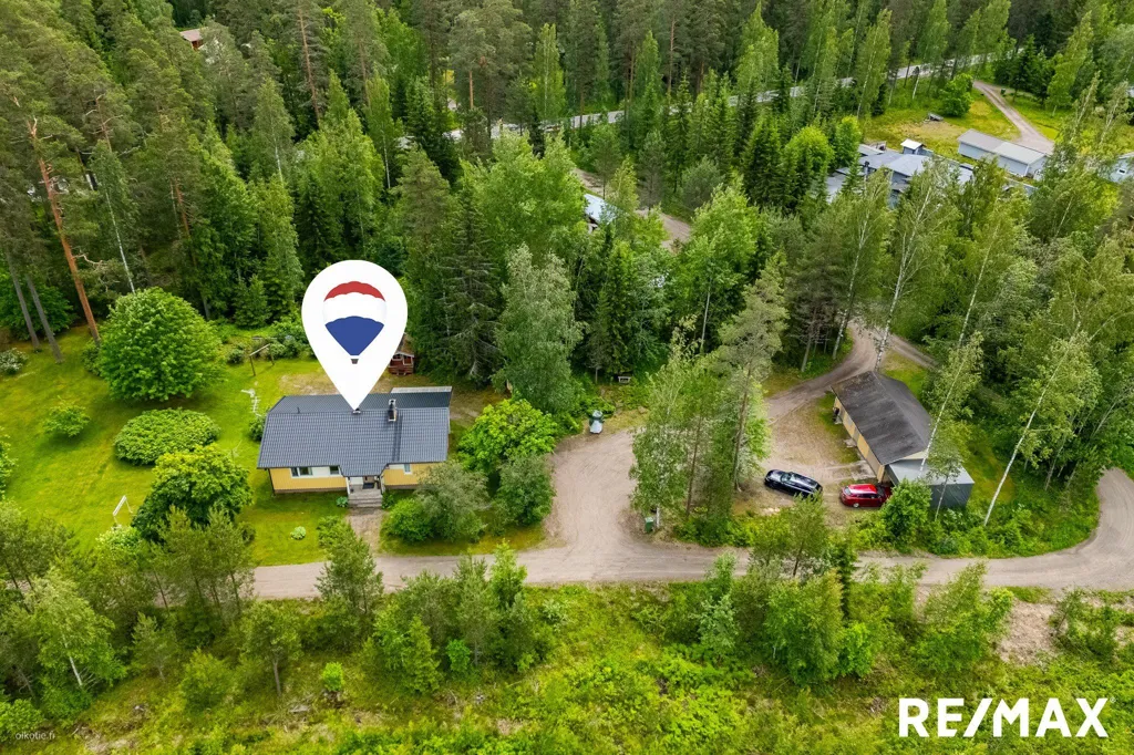Õhuvaade - Detached House with Sauna in Rengo
