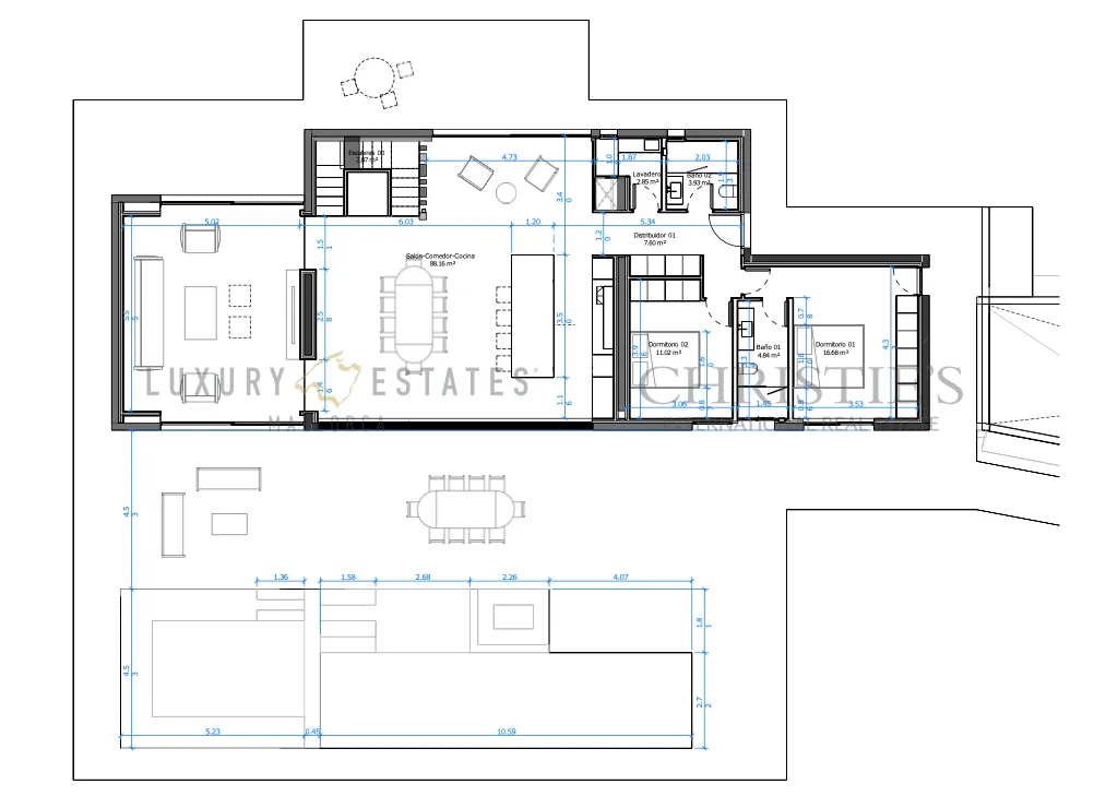 Plan - New-build Villa with Private Pool in Son Gual