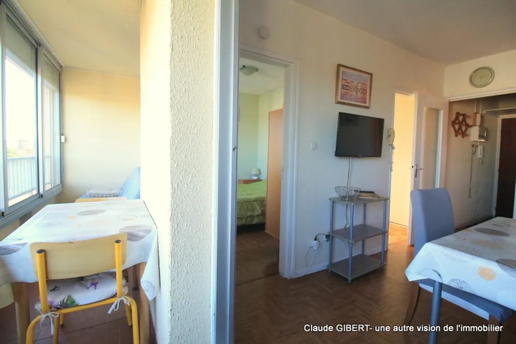 Salle à manger - Appartement T2 Vue Dégagée au Centre de Balaruc-Les-Bains