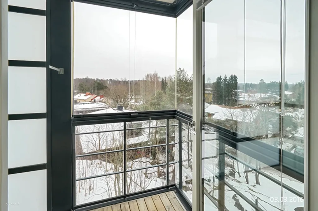 Balcon - Senior-Friendly Flat with Garden View in Pitäjänmäki