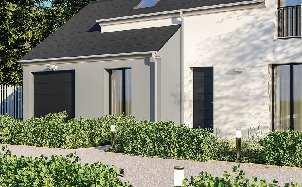 Contemporary House with 4 Bedrooms in Coupray