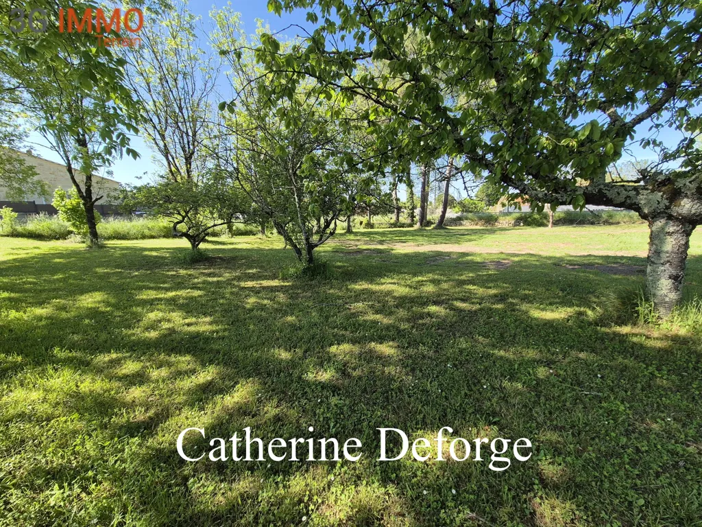 Jardin - Terrain Constructible Arboré près de Saint-André-de-Cubzac