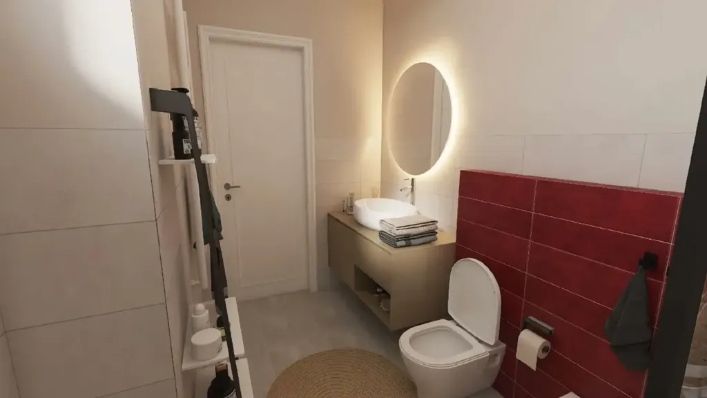 Salles de bain - Appartement 4 pièces à IT
