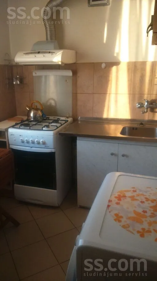 Köök - Studio Flat with Balcony in Liepāja