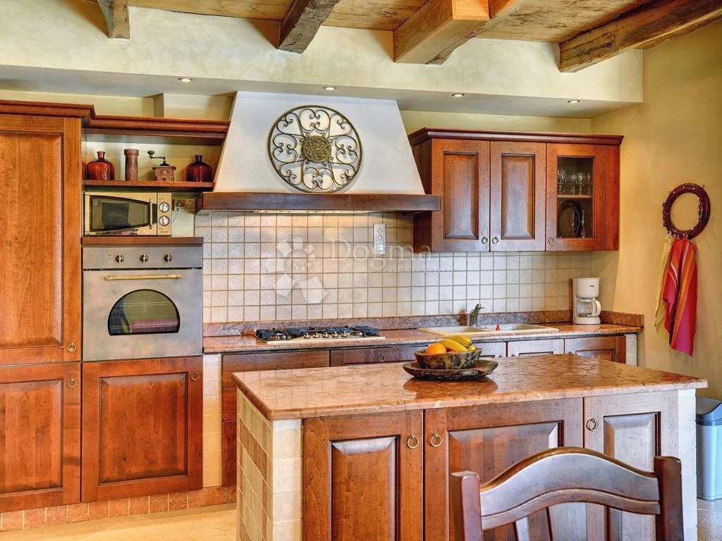 Cuisine - Historic Stone House with Pool in Lupoglav