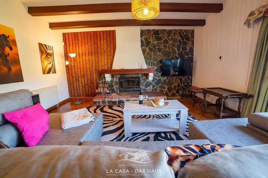 Séjour - Chalet with Sea View and Pool in Serra Brava