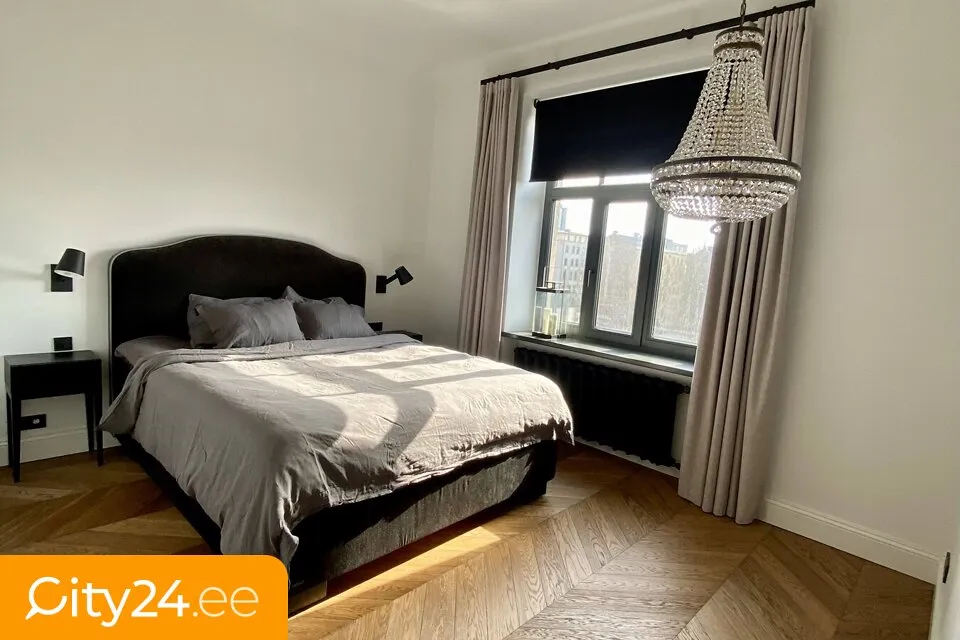 Camere da letto - Apartment with Central Heating in Riga Centre