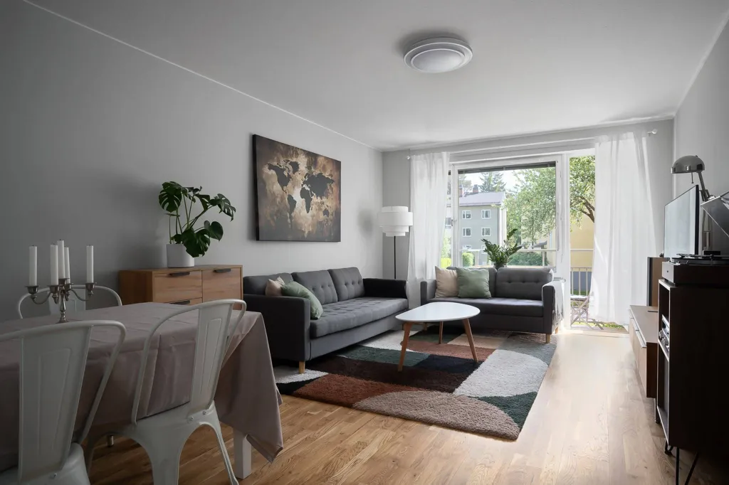 Elutuba - Apartment with Balcony in Västerhaninge