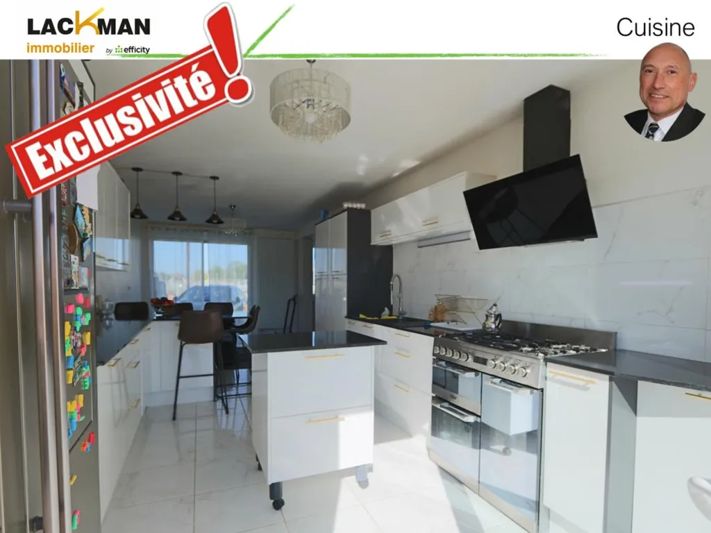 Cuisine - Maison Rénovée avec Garage et Jardin au Mans