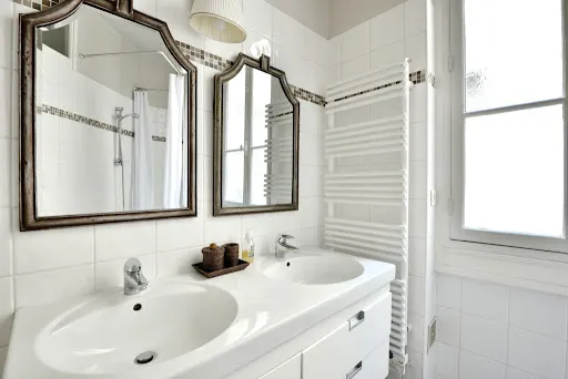 Salles de bain - Appartement de Luxe avec Vue Tour Eiffel à Paris 16ᵉ