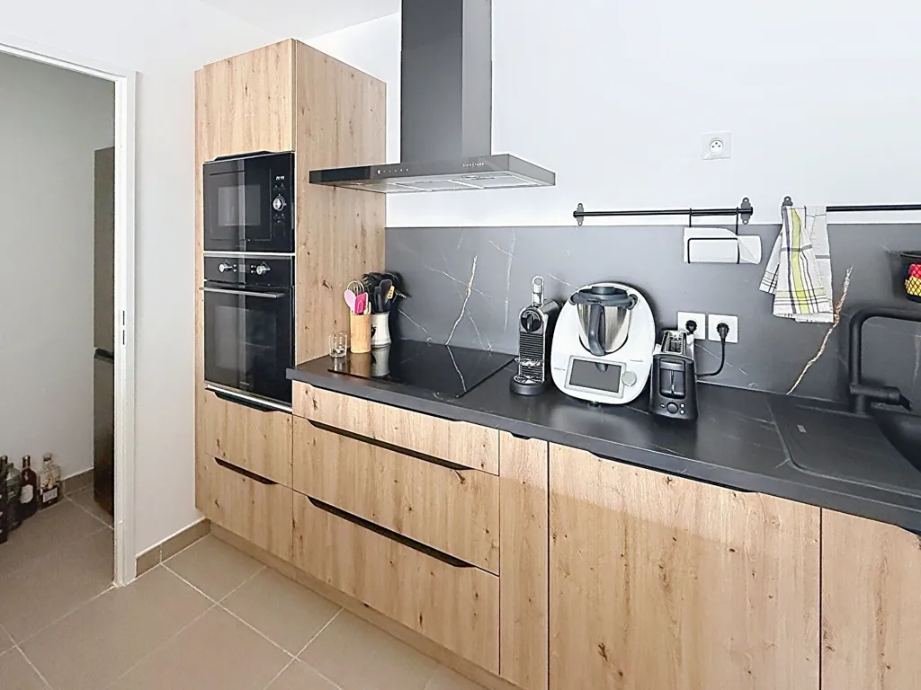 Köök - Flat with Terrace in Les Angles