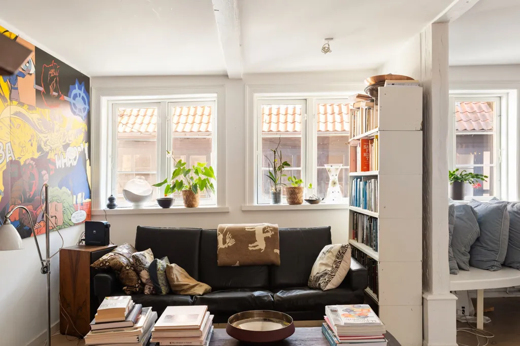 Séjour - Historic Cottage with Garden in Copenhagen