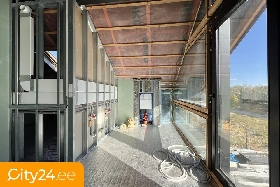 Balcony - Energy-Efficient Apartment with Garden in Mārupe