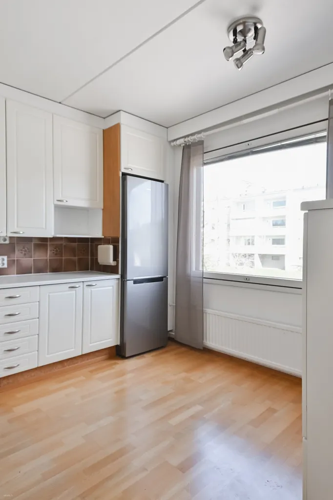 Köök - Apartment with Sauna in Hedelmätarha, Hollola