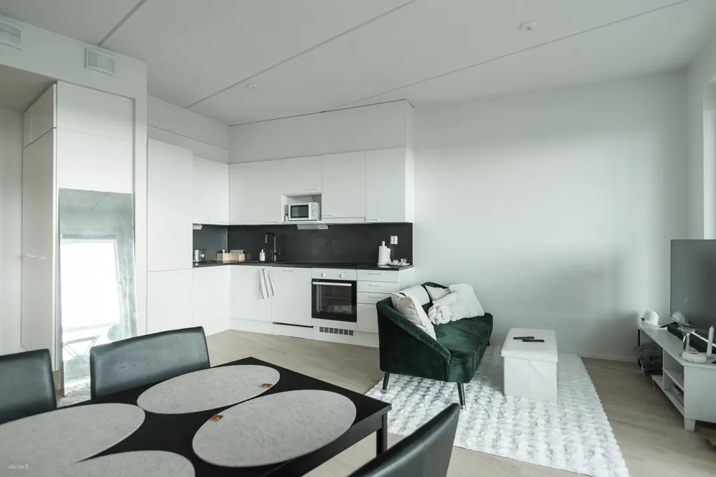 Elutuba - Modern Flat with Glazed Balcony in Saunalahti