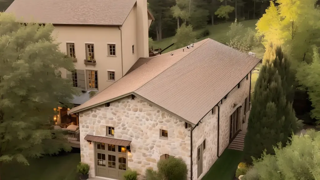 Vista aerea - Rustico with Large Garden in Riese Pio X