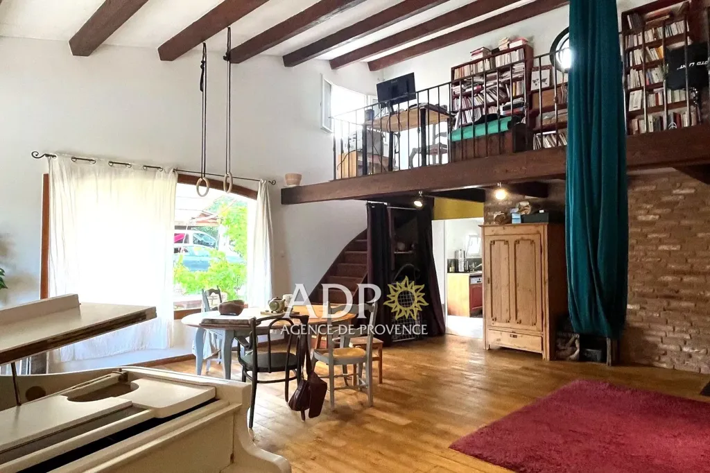 Séjour - Maison avec Couloir de Nage à Saint-Cezaire-sur-Siagne