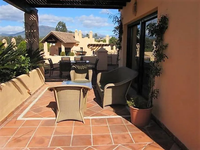 Terrasse - Penthouse with Terraces in Estepona