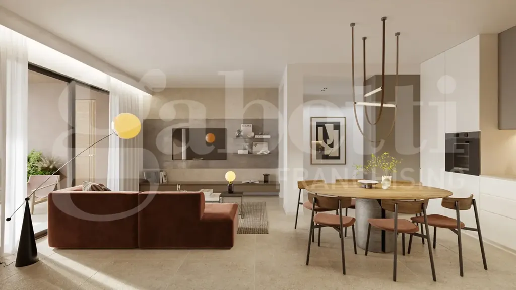 Salle à manger - New 3-Bedroom Apartment with Balcony in Vignola