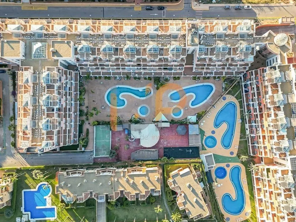 Vue aérienne - Loft with Pool and Terrace in Vera Playa