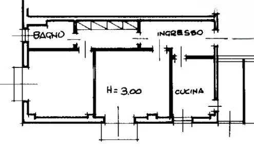 Floor Plan - Modern Apartment with Balcony in Mantova