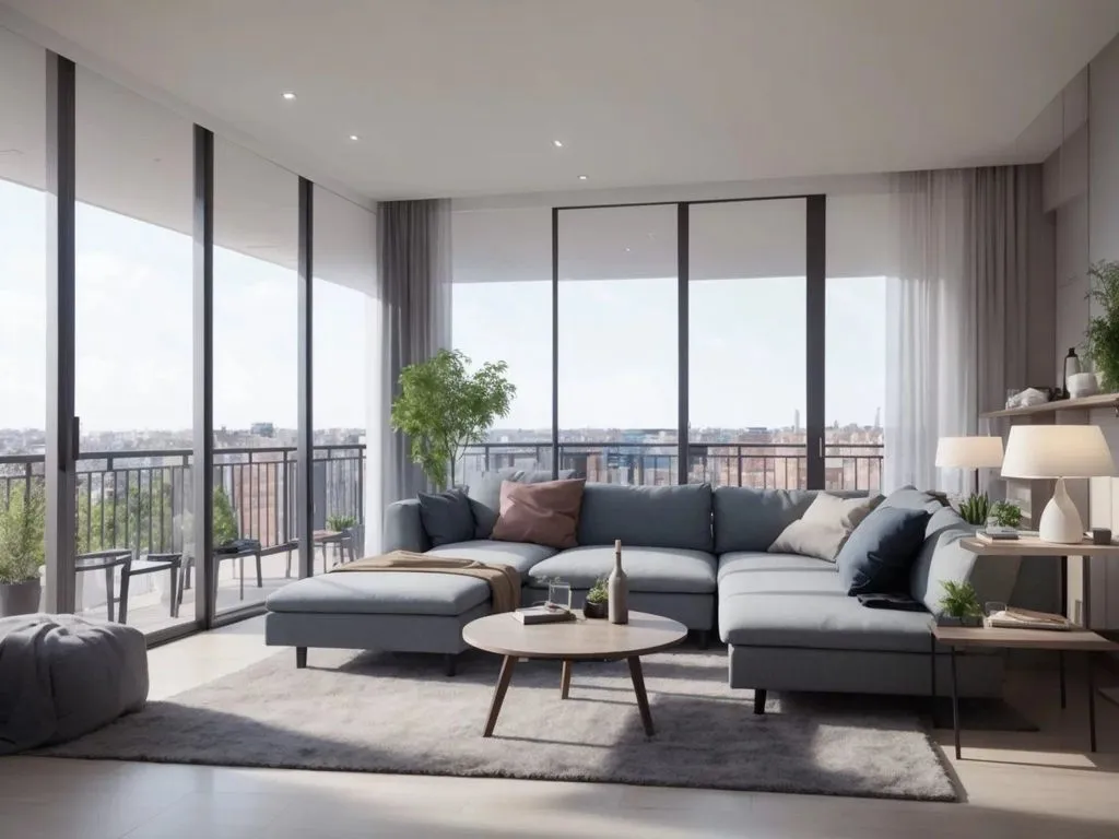 Wohnzimmer - Luxury Apartment with Balcony in Versailles