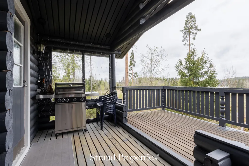 Terrasse - Renovated Cabin with Sauna in Urjala