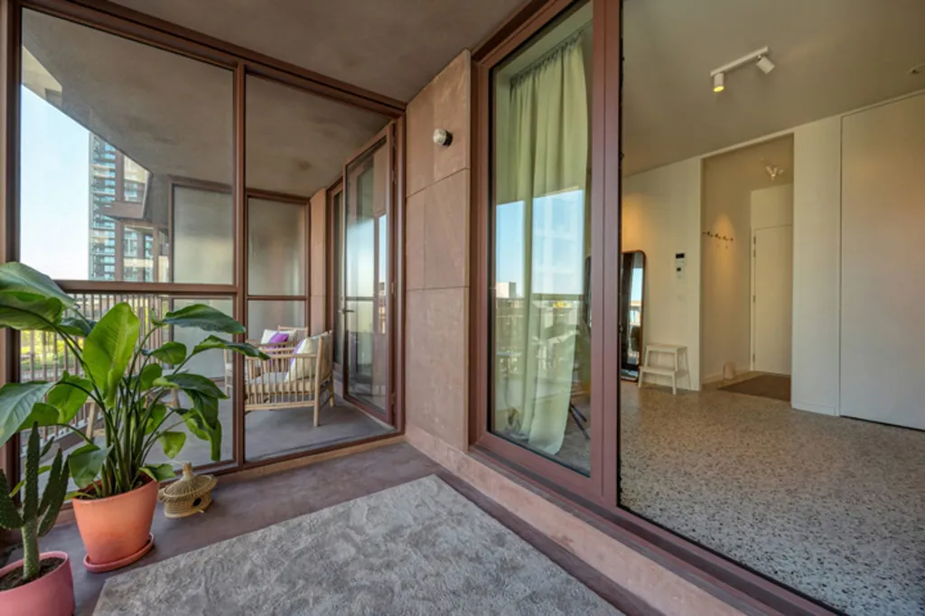 Balcon - Appartement avec Vue sur la Schelde à Anvers
