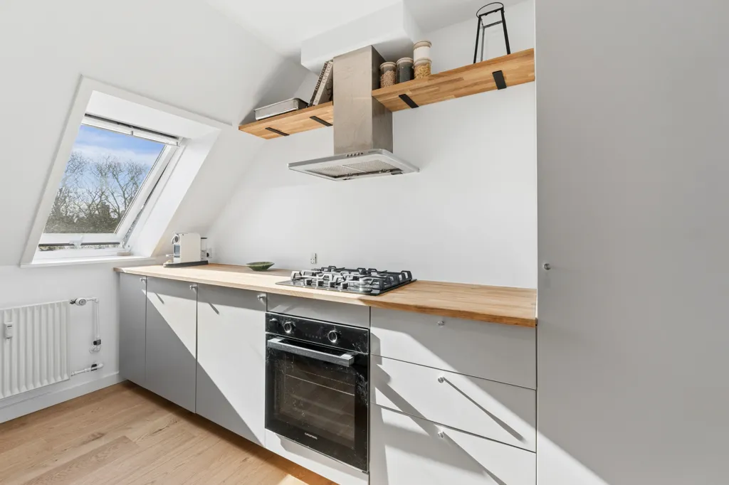 Cuisine - Renovated Apartment with Metro Access in Frederiksberg