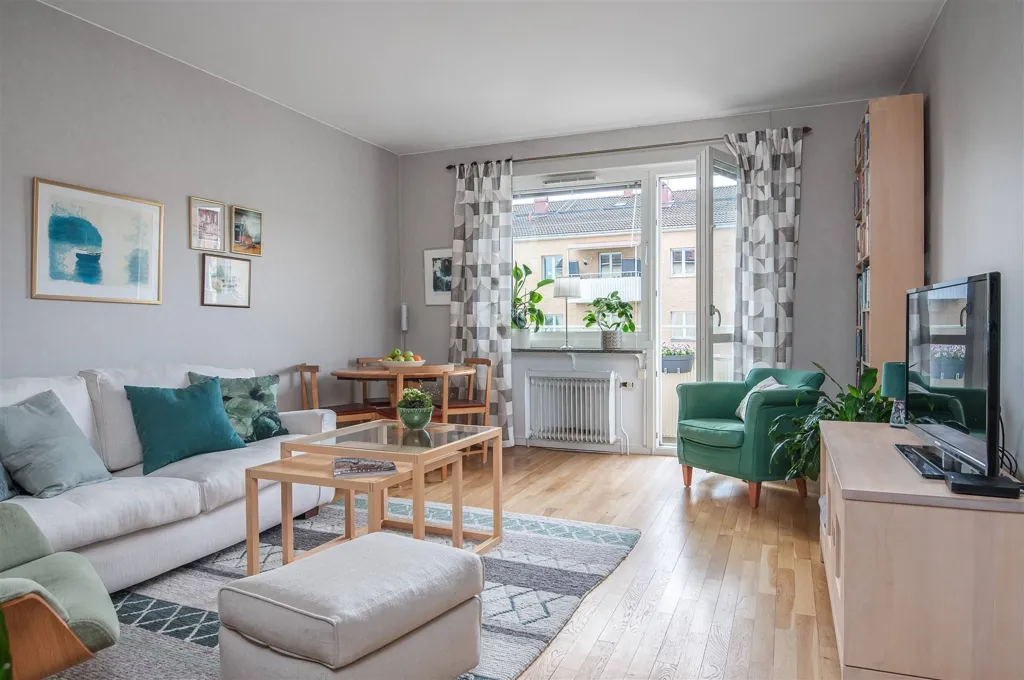 Soggiorno - Apartment with Balcony in Norrköping