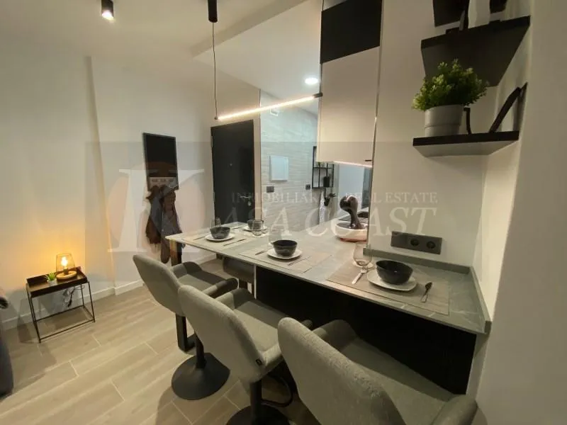 Dining Room - Designer Flat with Sea View in Fuengirola