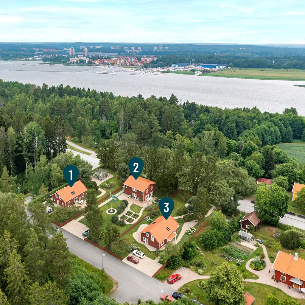 Vue aérienne - Plot with Sea Proximity in Nyköping