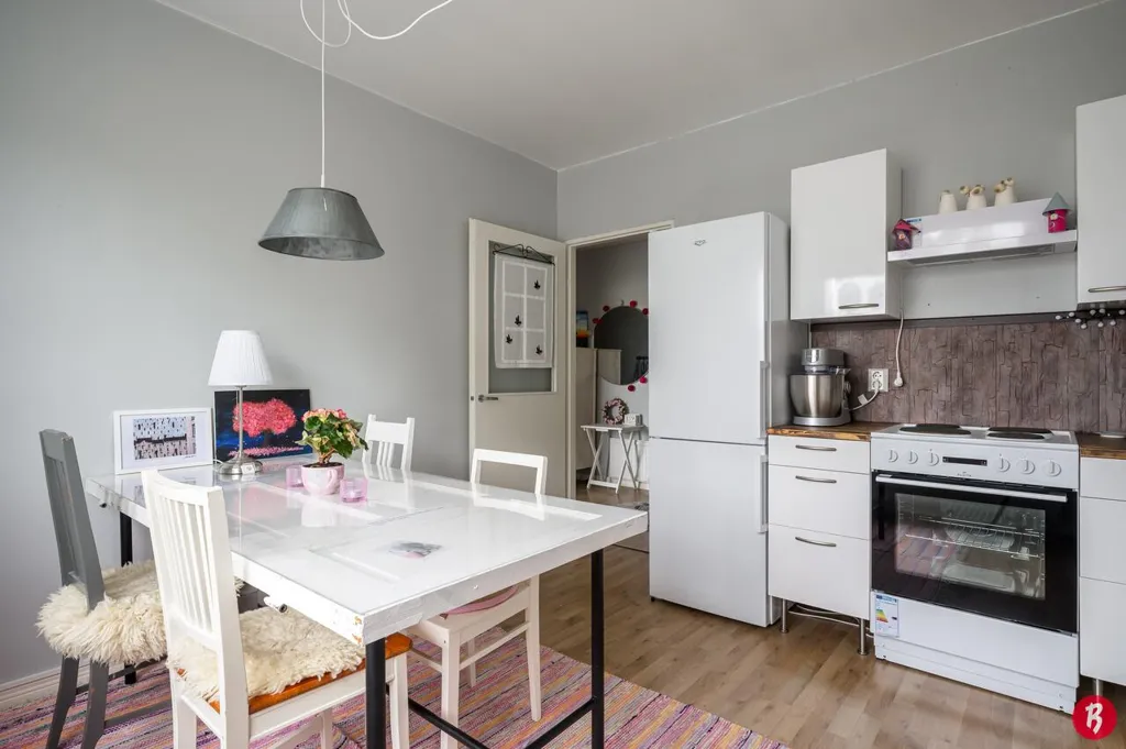 Cuisine - Spacious Duplex with Balcony near Kannus Centre