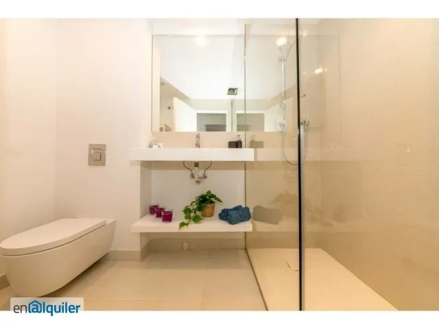 Bathrooms - Penthouse with Pool in Montealto, Santangelo Norte