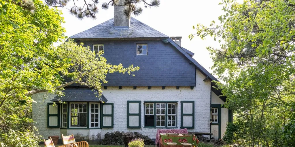 Jardin - Villa Historique avec Vue Mer à La Panne