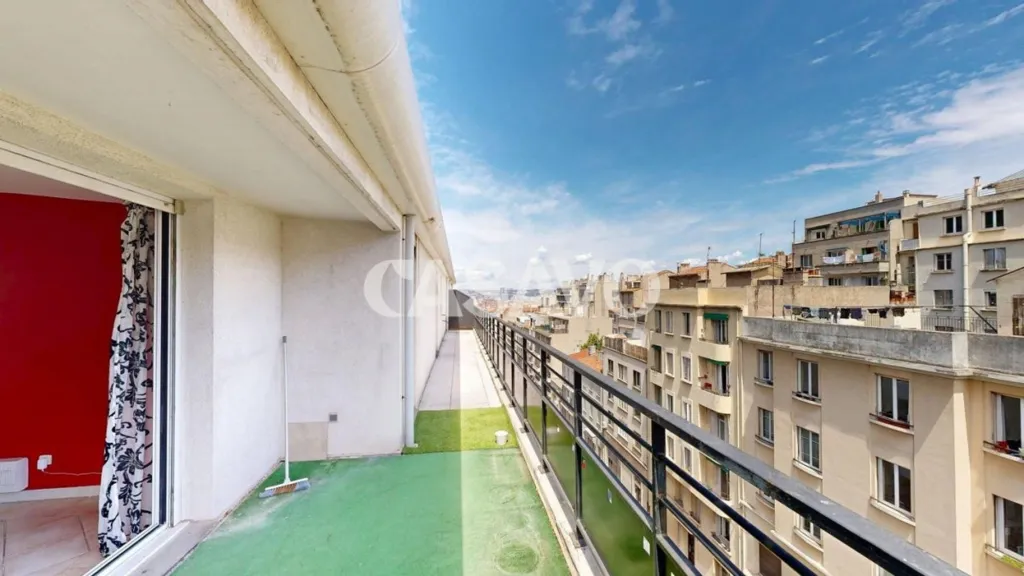 Balcon - Appartement Familial avec Terrasse à Marseille-Vauban