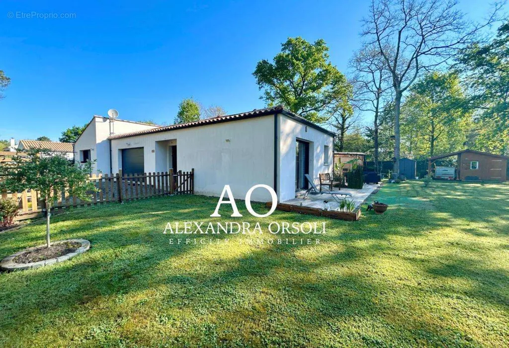 Jardin - Maison avec Studio et Jardin à Soullans