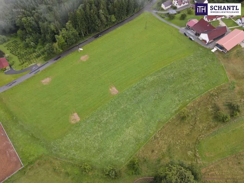 Vista aerea - Premium Plot with Panoramic Views near Lannach