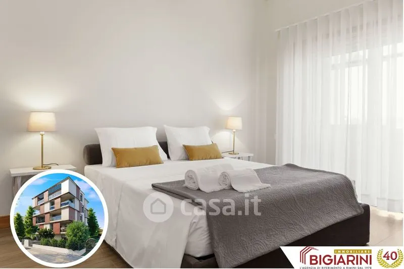 Chambres - Trilocale with Balcony in Rimini