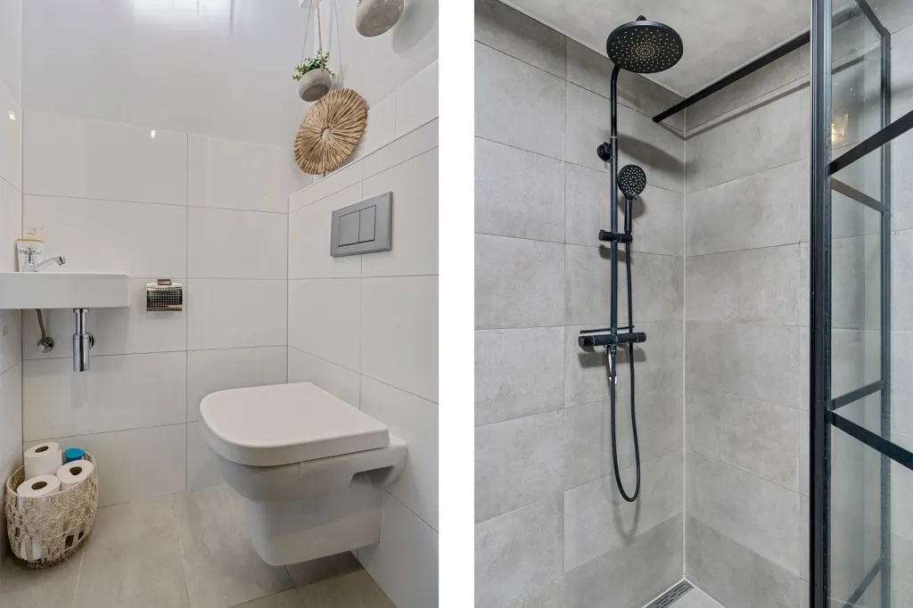 Salles de bain - Maison 5 pièces à Borne